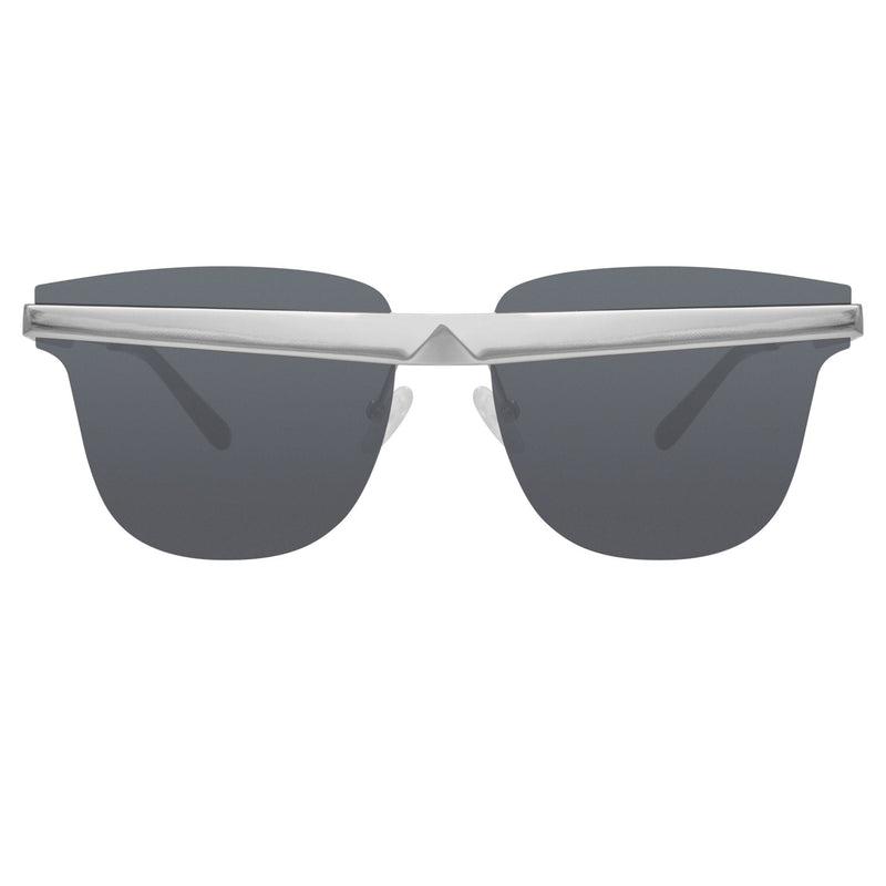 United Nude Sunglasses D-Frame Silver Black With Grey Lenses Category 3 UN2C2SUN - WatchPilot