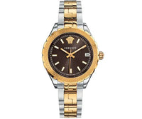 Versace Hellenyium Ladies Watch Rose Gold Brown 12040015