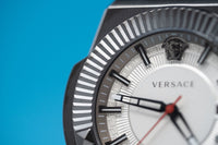 Versace Chain Reaction Date White - WatchPilot