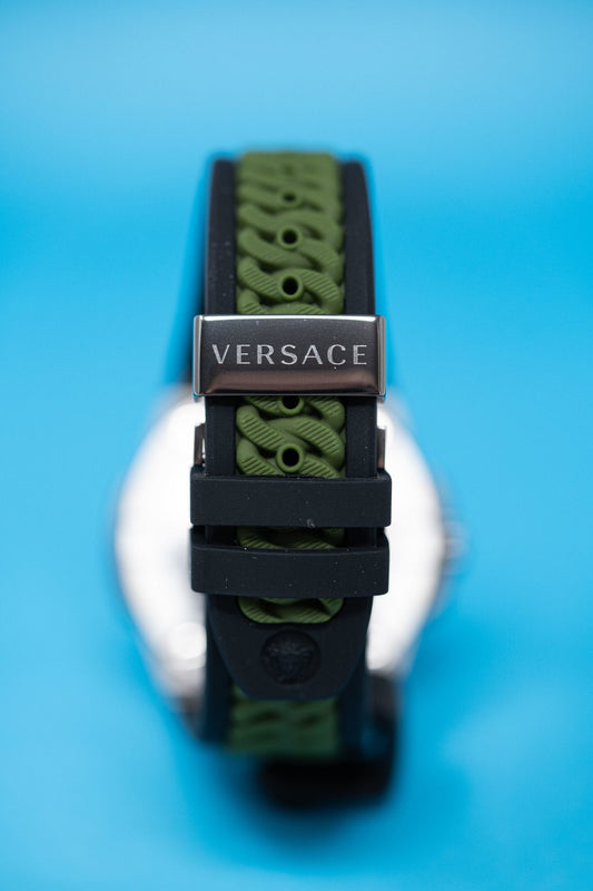 Versace Chain Reaction Date White - WatchPilot