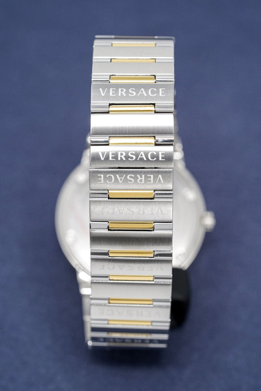 Versace Greca Logo Small Seconds Two-Tone VEVI00320 - WatchPilot