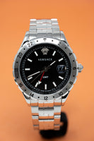 Versace Hellenyium GMT Black - WatchPilot