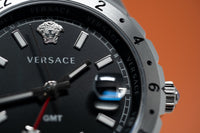 Versace Hellenyium GMT Black - WatchPilot