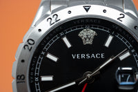 Versace Hellenyium GMT Black - WatchPilot