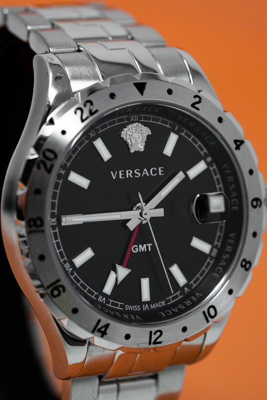 Versace Hellenyium GMT Black - WatchPilot