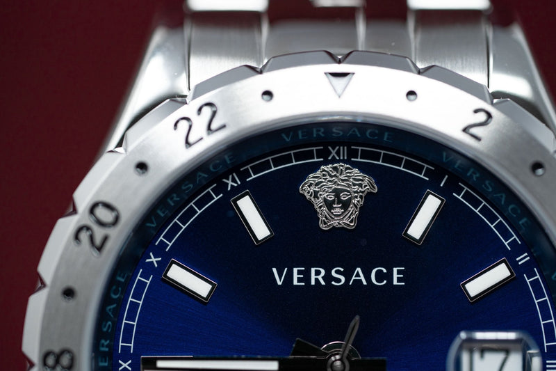 Versace Hellenyium GMT Blue - WatchPilot