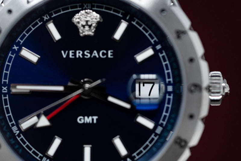 Versace Hellenyium GMT Blue - WatchPilot