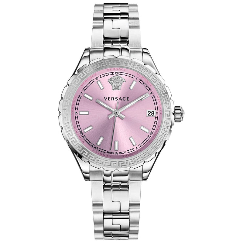 Versace Ladies Watch Hellenyium Pink V12010015 - WatchPilot