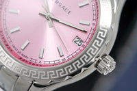 Versace Ladies Watch Hellenyium Pink V12010015 - WatchPilot