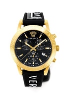 Versace Ladies Watch Sport Tech Chronograph Black Gold VEKB00422 - WatchPilot