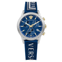 Versace Ladies Watch Sport Tech Chronograph Blue VEKB00222 - WatchPilot