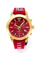 Versace Ladies Watch Sport Tech Chronograph Red Gold VEKB00322 - WatchPilot