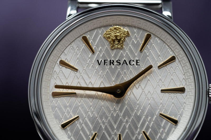 Versace V-Circle Manifesto Silver - WatchPilot