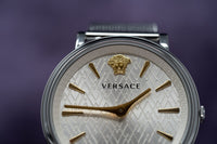 Versace V-Circle Manifesto Silver - WatchPilot