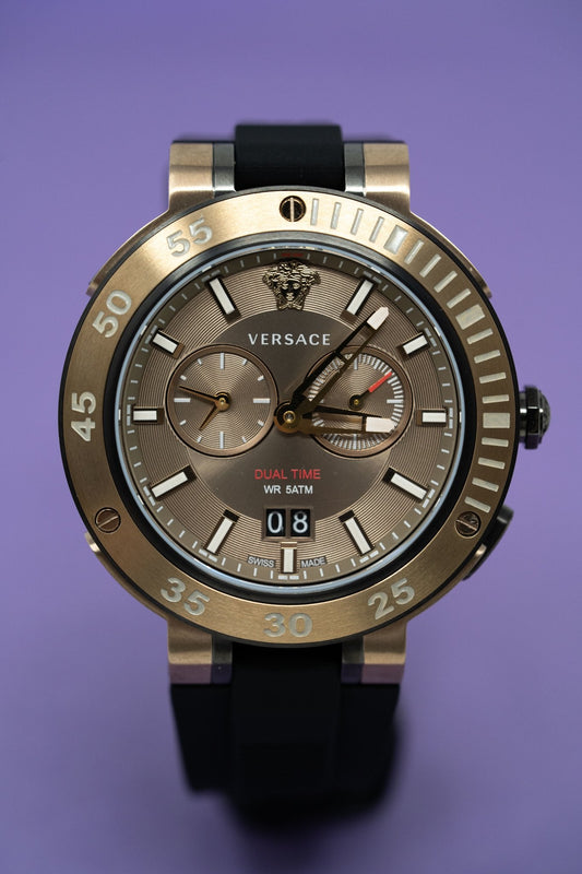 Versace V-Extreme GMT Brown - WatchPilot