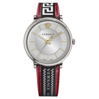 Versace Watch V-Circle 42mm Red VE5A01421 - WatchPilot