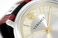 Versace Watch V-Circle 42mm Red VE5A01421 - WatchPilot