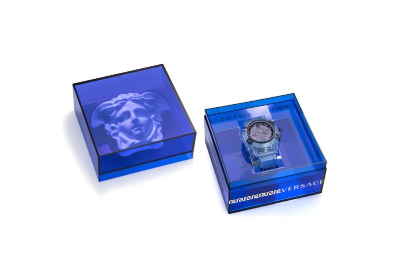 Versace Unisex Watch Chronograph Active Light Blue VEZ701523