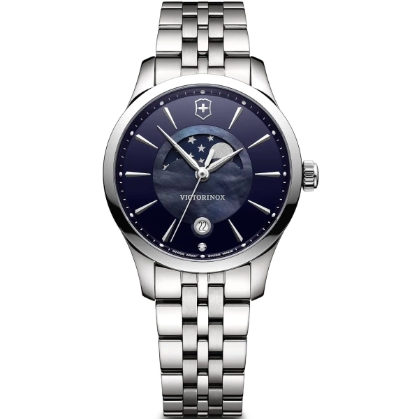 Victorinox Alliance Small Moon Phase Ladies' Blue Watch 241752