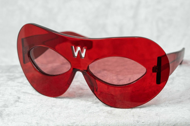 Walter Van Beirendonck Sunglasses Special Frame Red and Red Lenses - WVB3C6SUN - WatchPilot