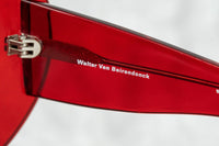 Walter Van Beirendonck Sunglasses Special Frame Red and Red Lenses - WVB3C6SUN - WatchPilot