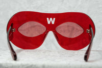 Walter Van Beirendonck Sunglasses Special Frame Red and Red Lenses - WVB3C6SUN - WatchPilot