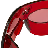 Walter Van Beirendonck Sunglasses Special Frame Red and Red Lenses - WVB3C6SUN - WatchPilot