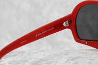 Walter Van Beirendonck Sunglasses Special Frame Red/Beige Bone and Grey Lenses - WVB7C1SUN - WatchPilot