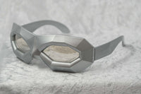 Walter Van Beirendonck Sunglasses Special Frame Shiny Silver and Clear Lenses - WVB2C4SUN - WatchPilot