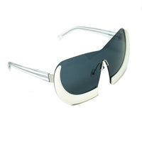 Walter Van Beirendonck Sunglasses Special Shield Frame with Grey Lenses - WVB6C2SUN - WatchPilot