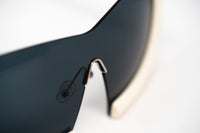 Walter Van Beirendonck Sunglasses Special Shield Frame with Grey Lenses - WVB6C2SUN - WatchPilot