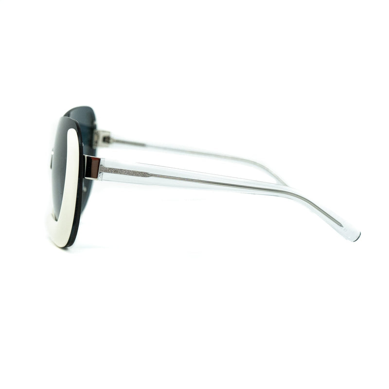 Walter Van Beirendonck Sunglasses Special Shield Frame with Grey Lenses - WVB6C2SUN - WatchPilot