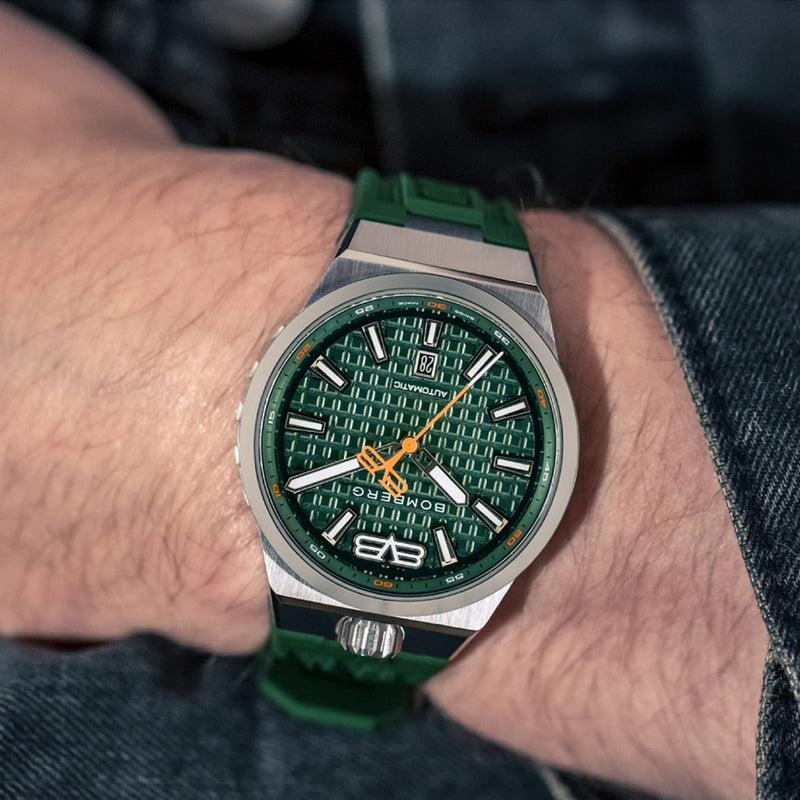 Watches - Bomberg Bolt-68 Automatic Neo Metropolis Geneva Men's Green Watch BF43ASS.09-5.12