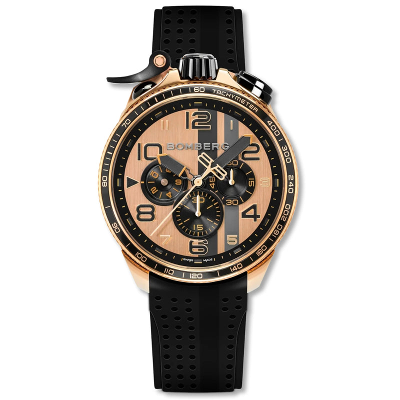 Watches - Bomberg SPA Men's Black Watch BS45CHPG.059-19.12