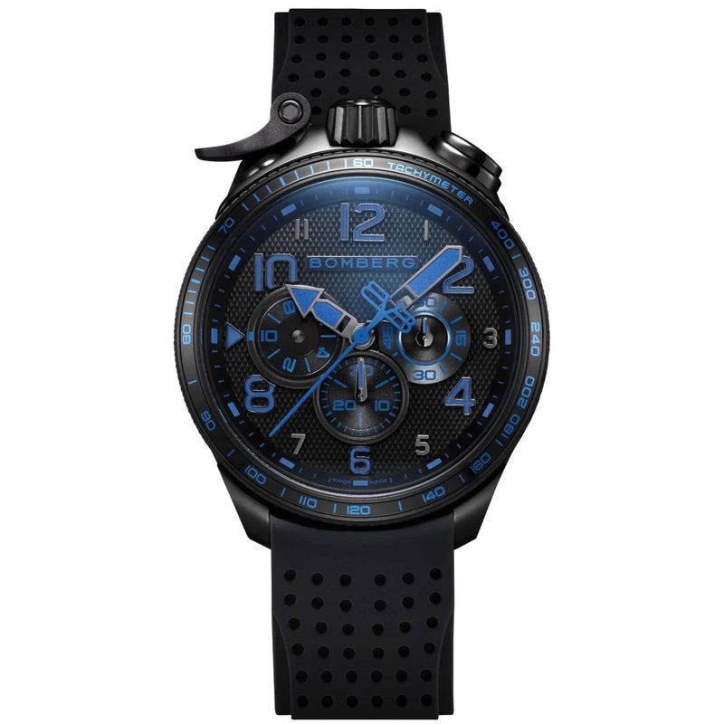 Watches - Bomberg Suzuka Men's Black Watch BS45CHPBA.059-12.12