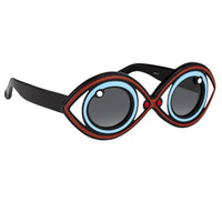 Yaz Bukey Sunglasses Eye Spy Blue Eyes Special Edition YAZ2C1SUN - WatchPilot