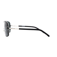 Yohji Yamamoto Unisex Sunglasses Brushed Silver and Grey Lenses Category 4 - YY10ROCKERC1SUN - WatchPilot