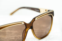 Yohji Yamamoto Unisex Sunglasses Rectangular Brown and Bronze Lenses Category 3 - YY16THORNC2SUN - WatchPilot