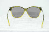 Yohji Yamamoto Unisex Sunglasses Rectangular Cat Eye Green and Grey Lenses - YY18CLAWC3SUN - WatchPilot