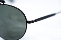 Yohji Yamamoto Unisex Sunglasses Round Black and Dark Grey Lenses Category 3 - YY12RIDERC3SUN - WatchPilot