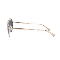 Yohji Yamamoto Unisex Sunglasses Round Gold and Dark Grey Lenses Category 3 - YY12RIDERC2SUN - WatchPilot