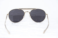 Yohji Yamamoto Unisex Sunglasses Round Gold and Dark Grey Lenses Category 3 - YY12RIDERC2SUN - WatchPilot