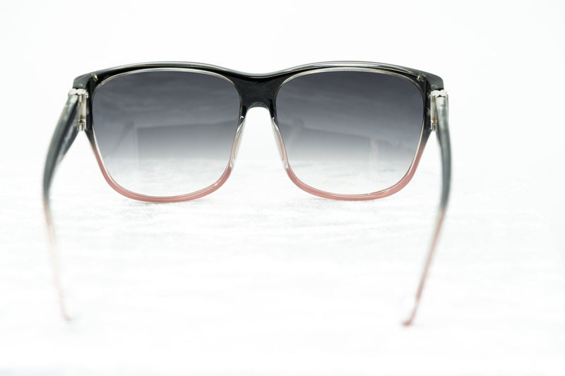 Yohji Yamamoto Unisex Sunglasses Square Black/Pink and Grey Lenses - YY15C4SUN - WatchPilot