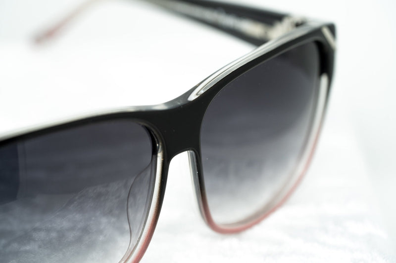 Yohji Yamamoto Unisex Sunglasses Square Black/Pink and Grey Lenses - YY15C4SUN - WatchPilot