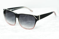 Yohji Yamamoto Unisex Sunglasses Square Black/Pink and Grey Lenses - YY15C4SUN - WatchPilot