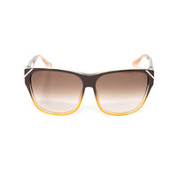 Yohji Yamamoto Unisex Sunglasses Square Brown/Orange and Brown Lenses - YY15C3SUN - WatchPilot