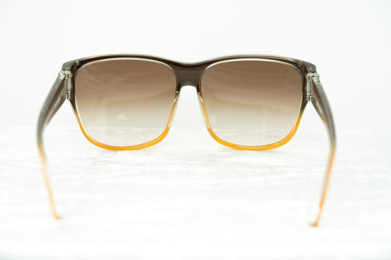 Yohji Yamamoto Unisex Sunglasses Square Brown/Orange and Brown Lenses - YY15C3SUN - WatchPilot