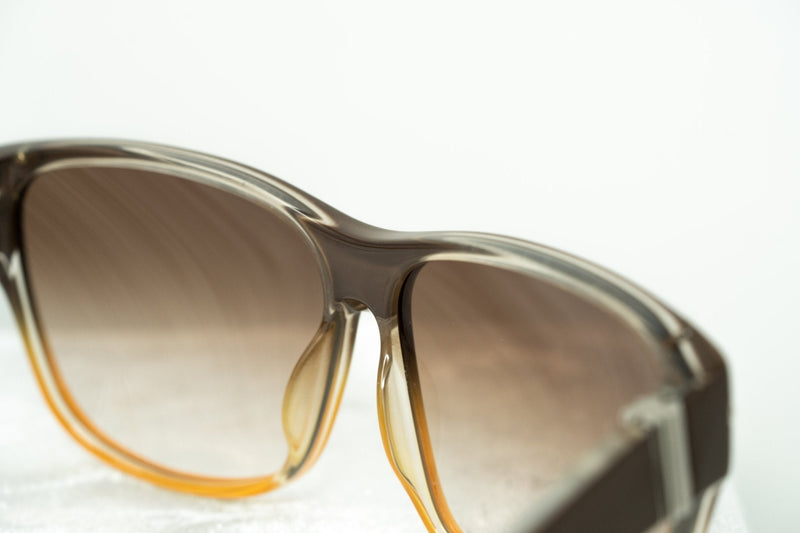 Yohji Yamamoto Unisex Sunglasses Square Brown/Orange and Brown Lenses - YY15C3SUN - WatchPilot