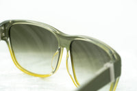 Yohji Yamamoto Unisex Sunglasses Square Green/Yellow and Green Lenses - YY15C1SUN - WatchPilot