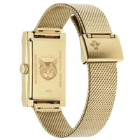 Gucci YA147410 Ladies G-Frame Gold Watch